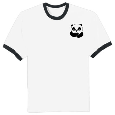 Angry Panda Ringer Tee Thumbnail