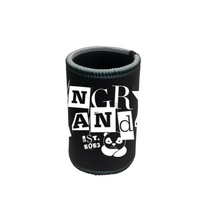 Angry Panda Punk Stubby Cooler Thumbnail