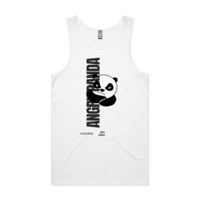 Angry Panda Mens Peekaboo Singlet Thumbnail
